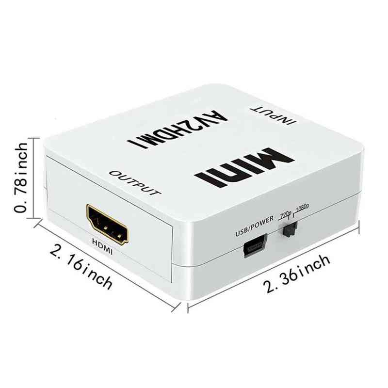 Mini AV2HDMI HD Video Converter
