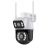 6MP 3K Dual Lens PTZ WiFi IP Camera with Dual Screen AI Auto Tracking Outdoor Security CCTV Surveillance Camera ICSEE APP